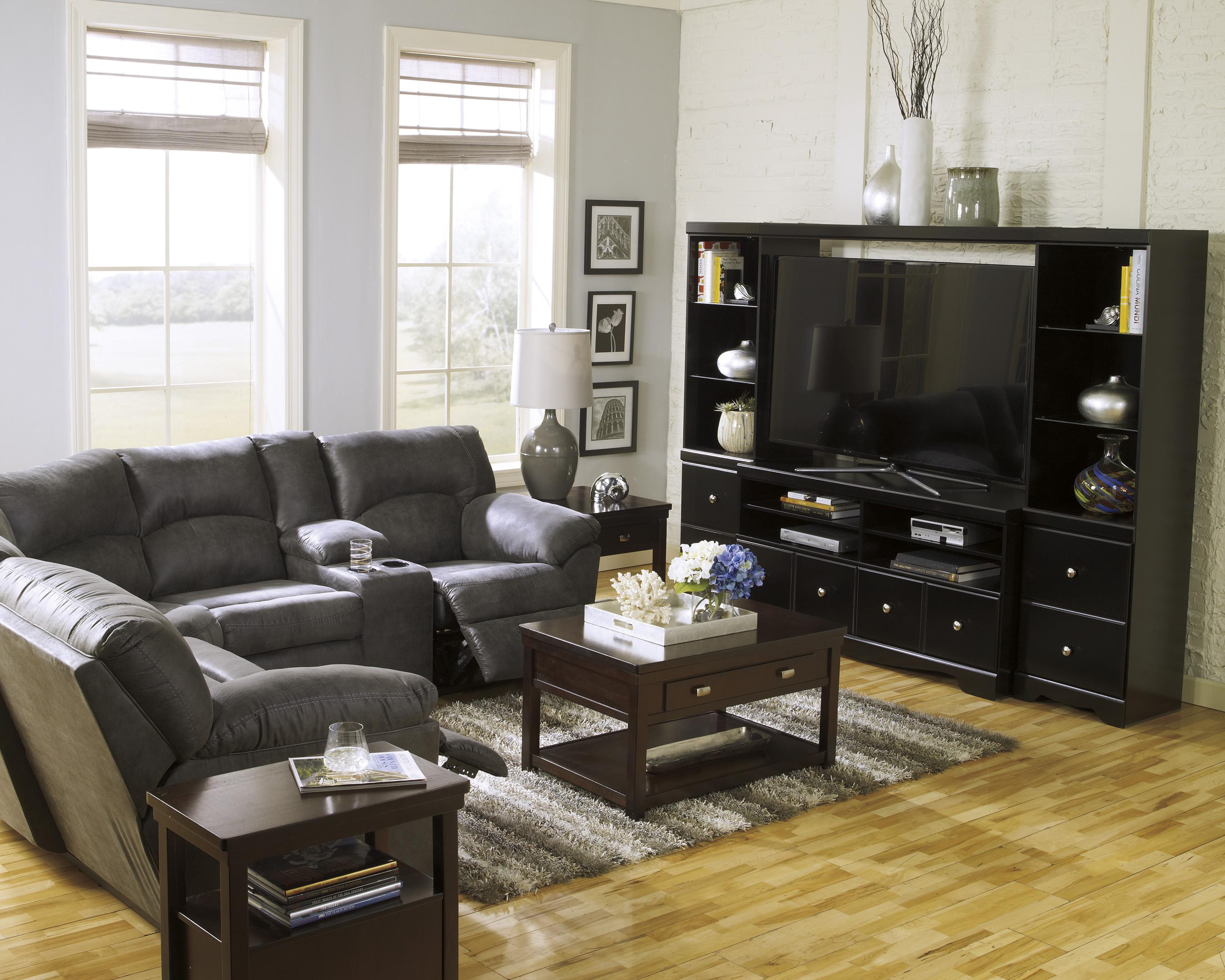 Benchcraft Tambo 27801S1 2Piece Reclining Corner Sectional with Center